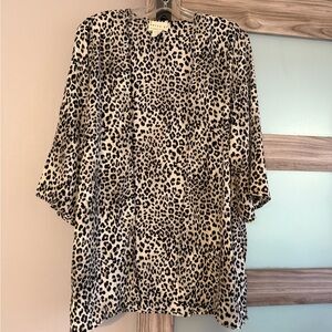Leopard Print Women's Top